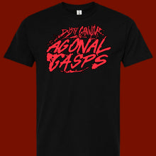 Carregar imagem no visualizador da galeria, Agonal Gasps Logo Design Tshirt (PREORDER)
